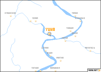 map of Yuwa