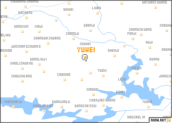 map of Yuwei