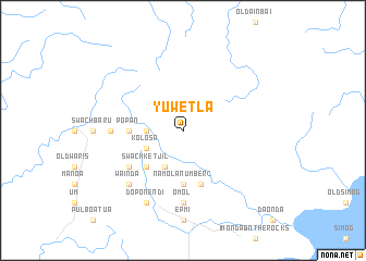 map of Yuwetla