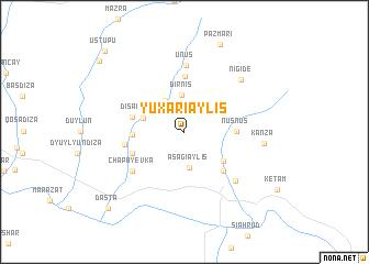 map of Yuxarı Əylis