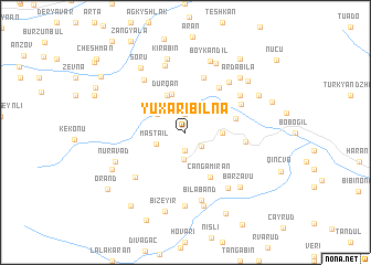 map of Yuxarı Bilnǝ