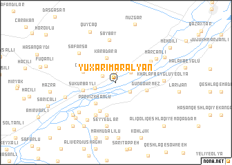 map of Yuxarı Maralyan