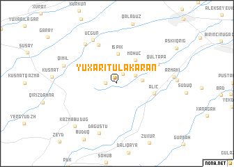 map of Yuxarı Tülǝkǝran