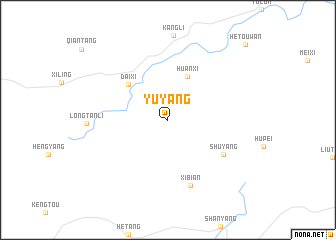 map of Yuyang