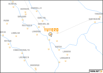 map of Yuyero