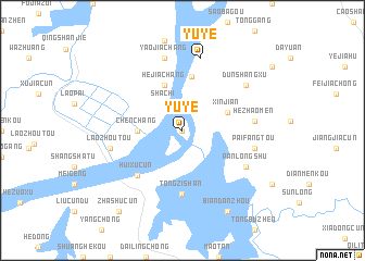 map of Yuye