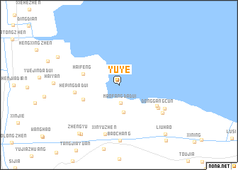 map of Yuye
