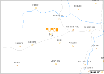 map of Yuyou