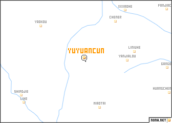 map of Yuyuancun