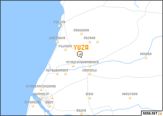 map of Yuza