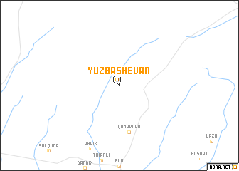 map of Yuzbashevan