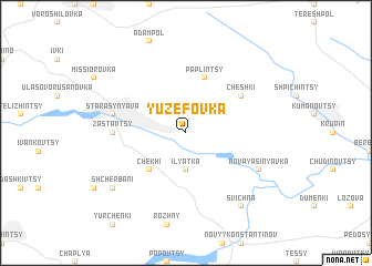 map of Yuzefovka