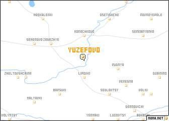 map of Yuzefovo