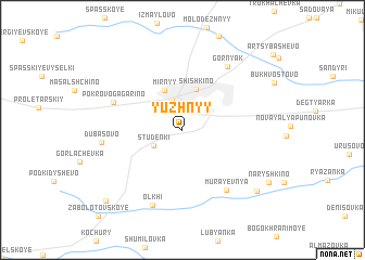 map of Yuzhnyy