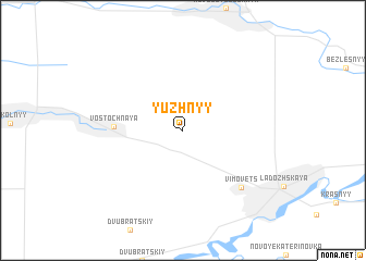 map of Yuzhnyy