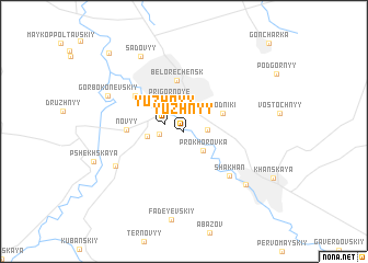 map of Yuzhnyy