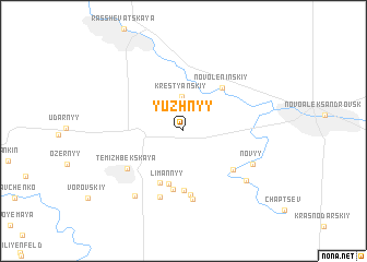 map of Yuzhnyy