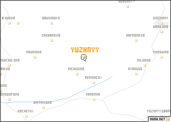 map of Yuzhnyy