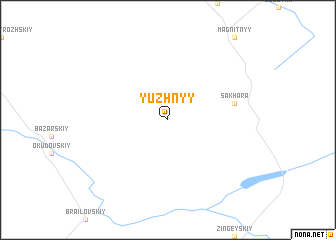 map of Yuzhnyy