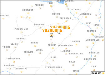 map of Yuzhuang