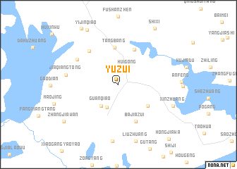 map of Yuzui