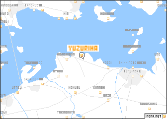 map of Yuzuriha