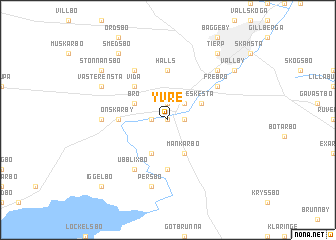 map of Yvre