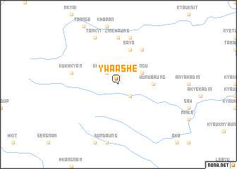 map of Ywa Ashe