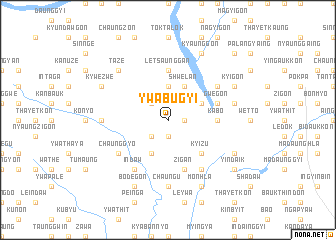 map of Ywabugyi