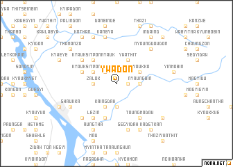 map of Ywadon