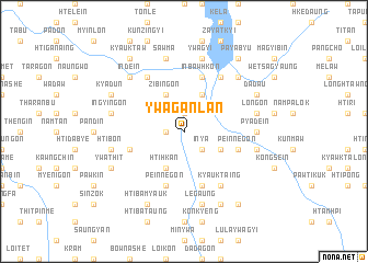 map of Ywaganlan