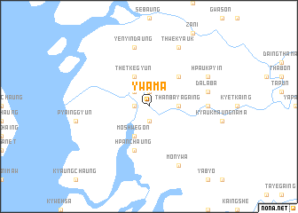 map of Ywāma