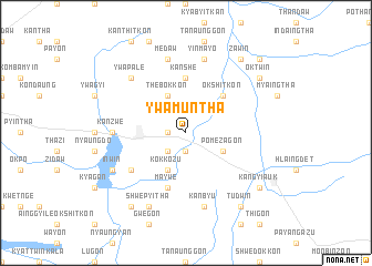 map of Ywamuntha