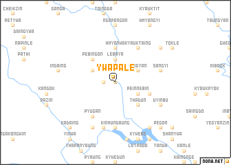 map of Ywapale