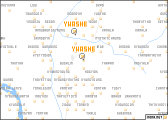 map of Ywashe