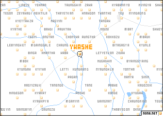 map of Ywashe