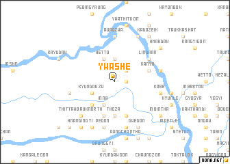 map of Ywashe