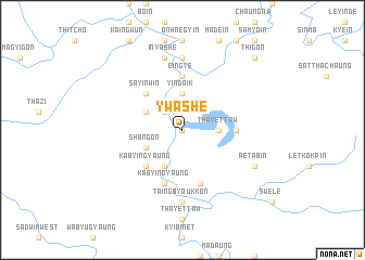 map of Ywashe