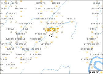 map of Ywashe