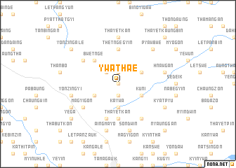 map of Ywatha-e