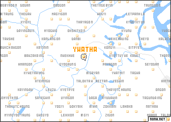 map of Ywatha