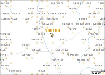 map of Ywatha