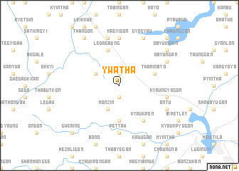 map of Ywatha