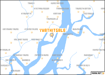 map of Ywathitgale