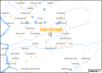 map of Ywathitkon