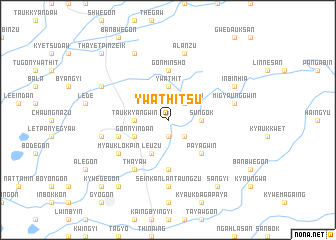 map of Ywathitsu