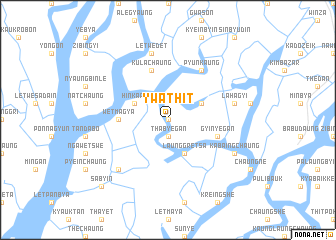 map of Ywathit