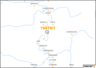 map of Ywathit
