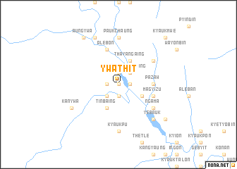 map of Ywathit