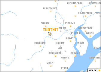 map of Ywathit